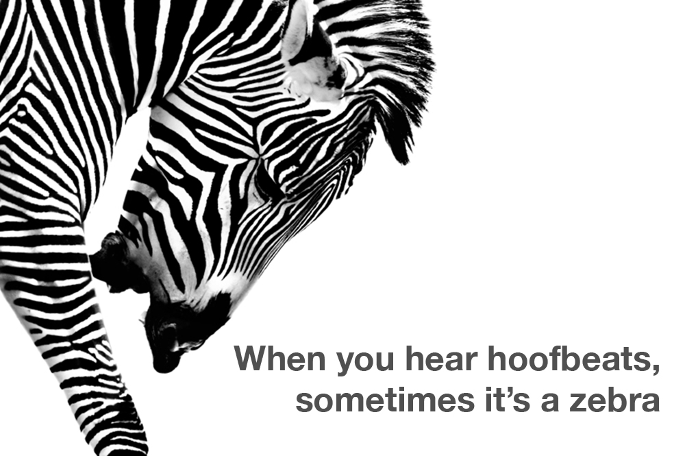 rare disease zebra
