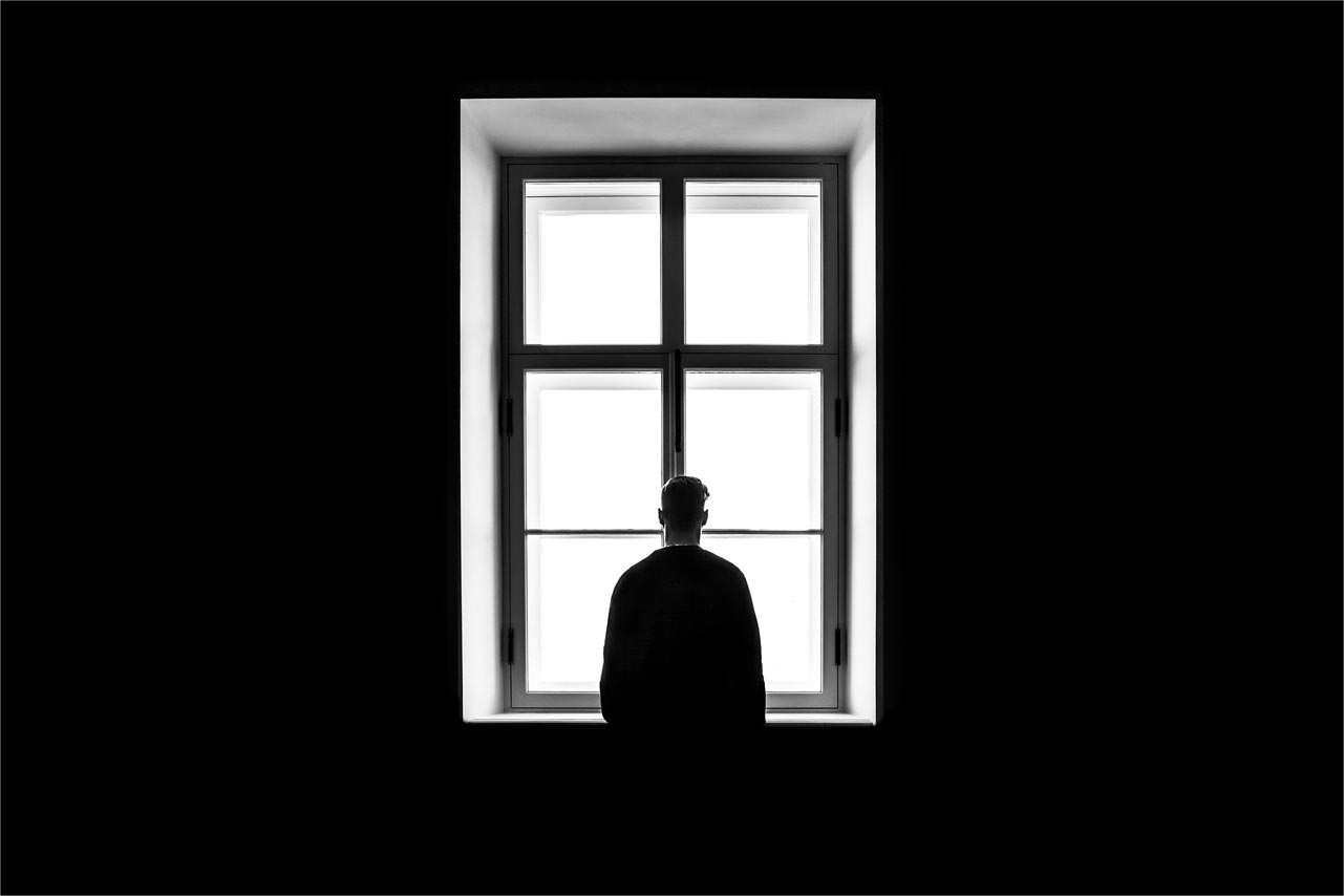 alzheimers patient looking out window